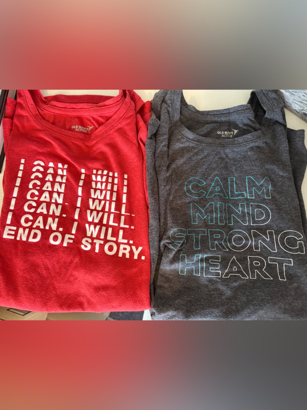 2 Old Navy Workout Tank Top Bundle